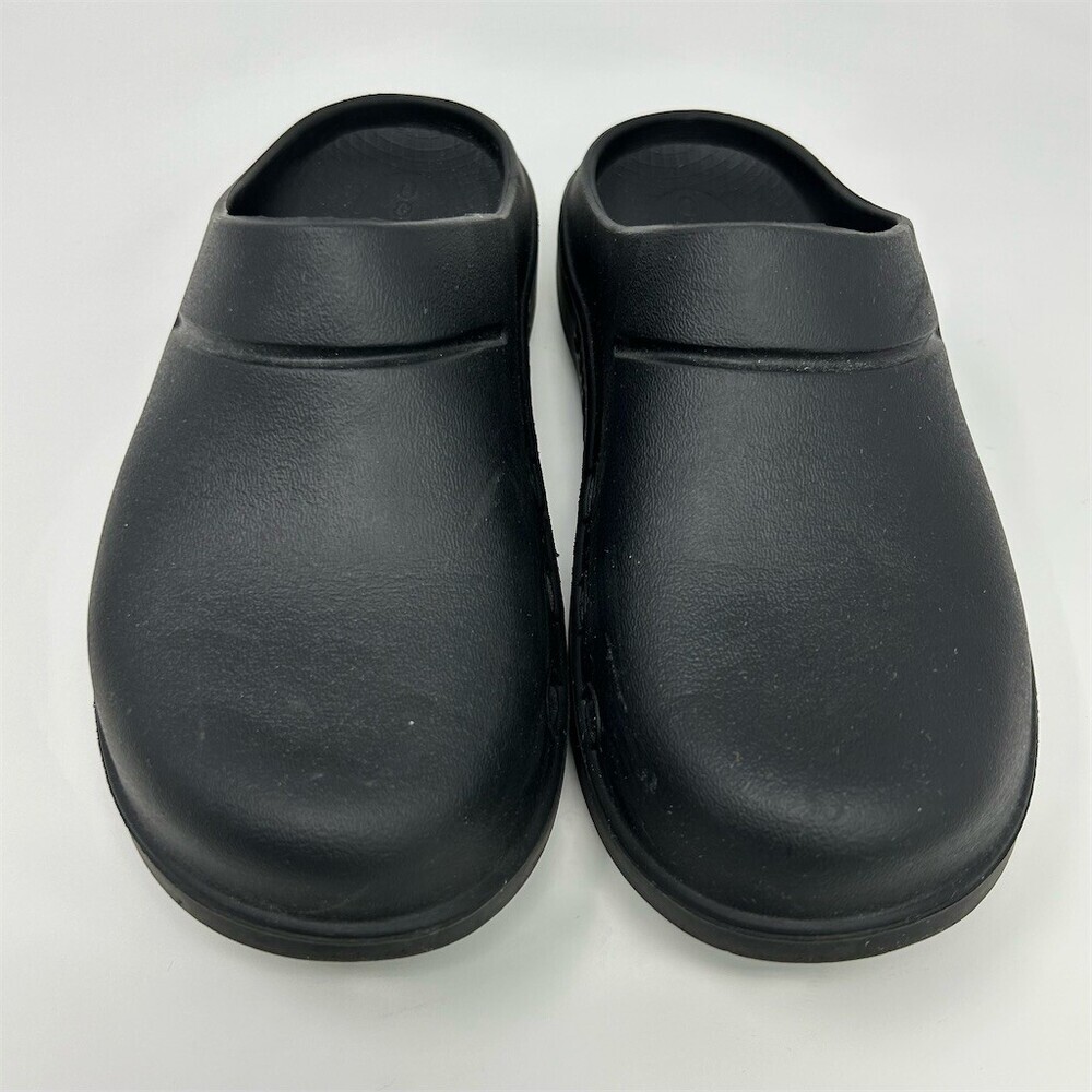 OOFOS OOcloog Recovery Clog Unisex Slip-On Comfort Shoes Black W8 M6 (EU 39) - Picture 5 of 10